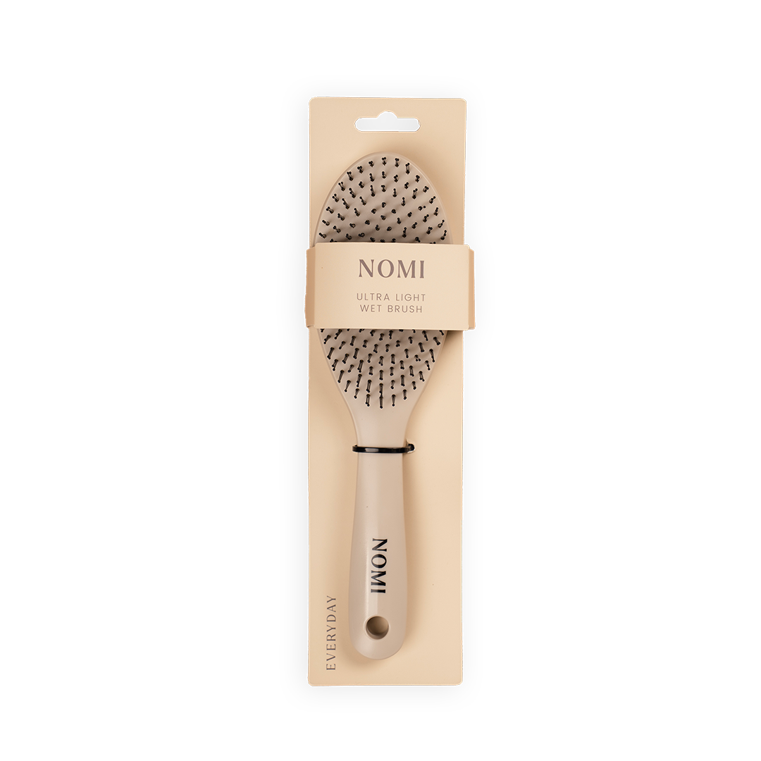 nomi-borste-transparent NOMI hårborste av hög kvalitet